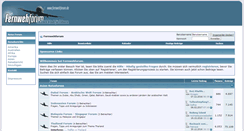 Desktop Screenshot of fernwehforum.de