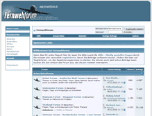 Tablet Screenshot of fernwehforum.de